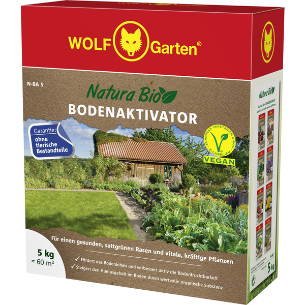 Wolf Garten 3871010 Bio-Bodenaktivator Natura NBA5DA 1 St.
