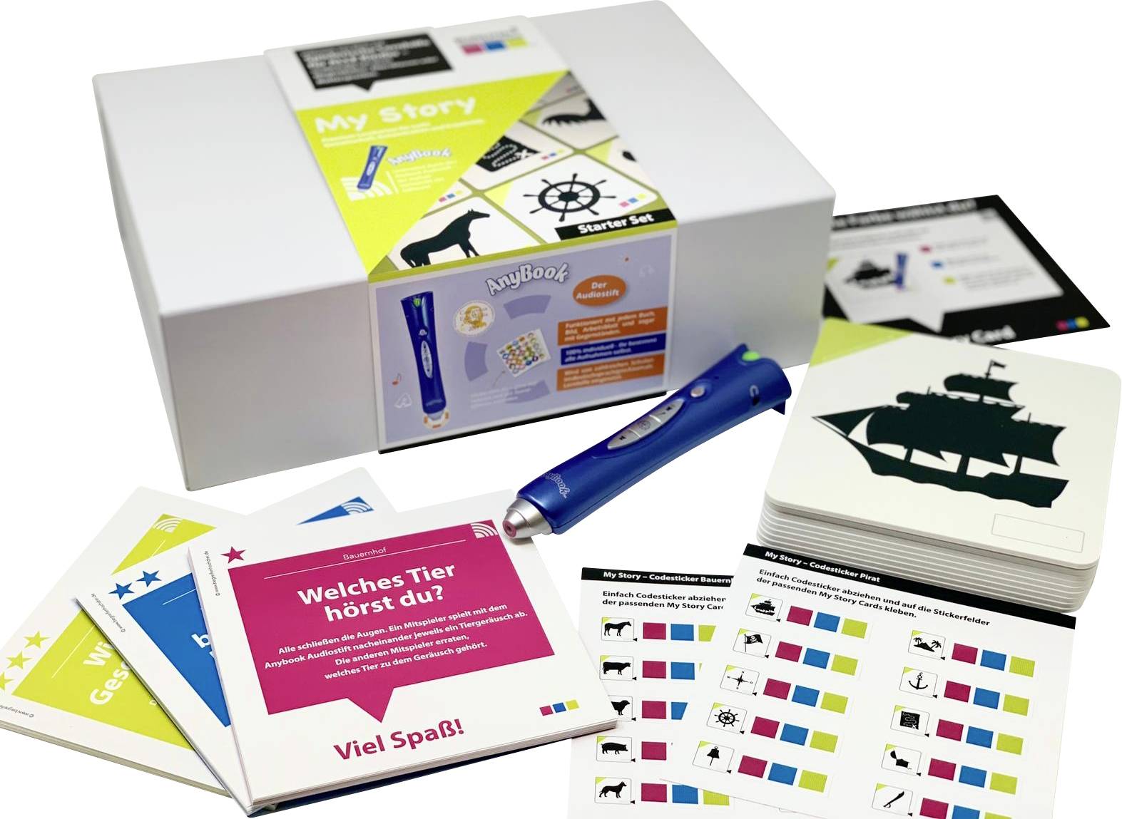 Franklin Anybook Reader Bundle My Story Bundle M730 Deutsch, Englisch 1 Set