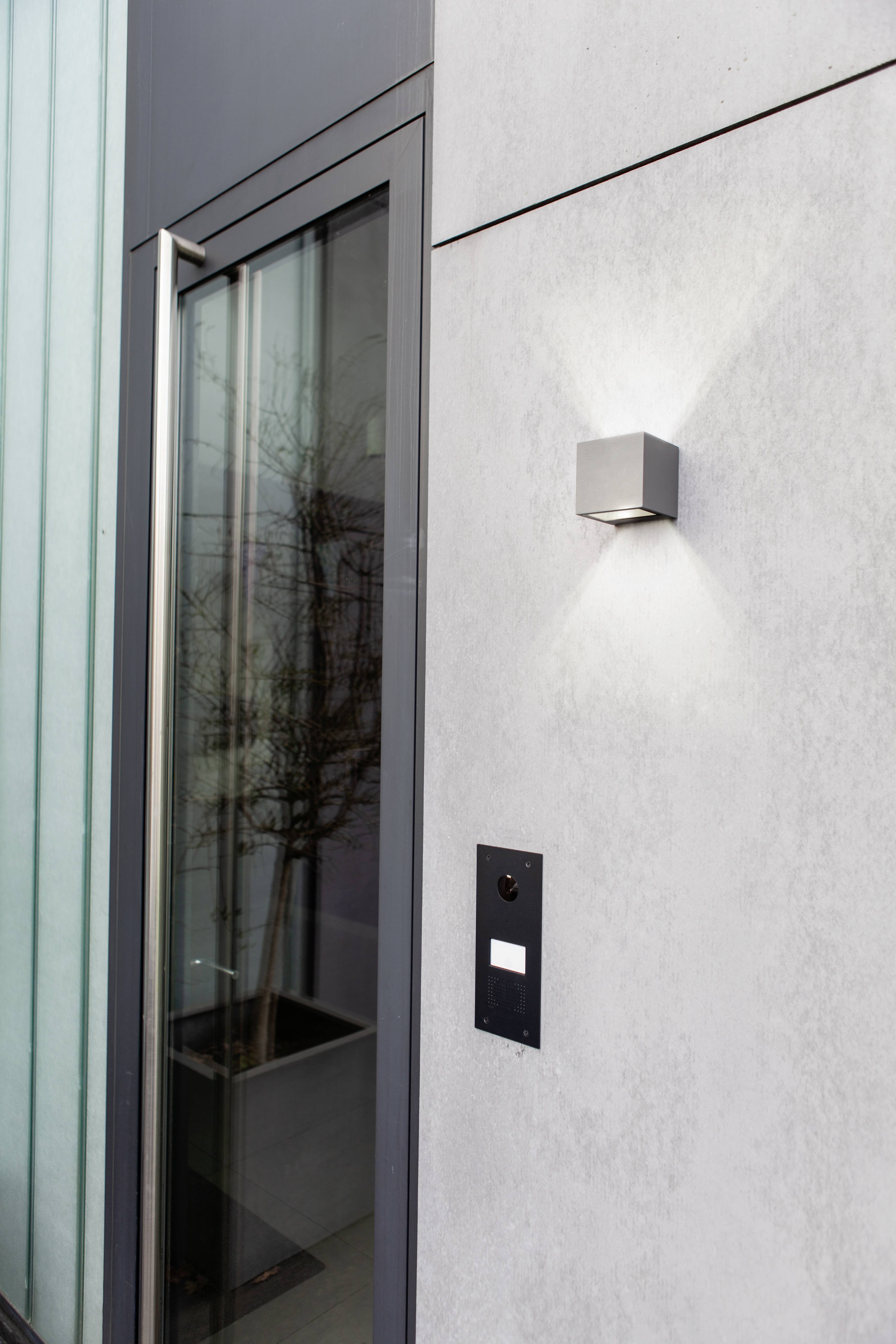 Lutec GEMINI 5189114118 LED-Außenwandleuchte Anthrazit