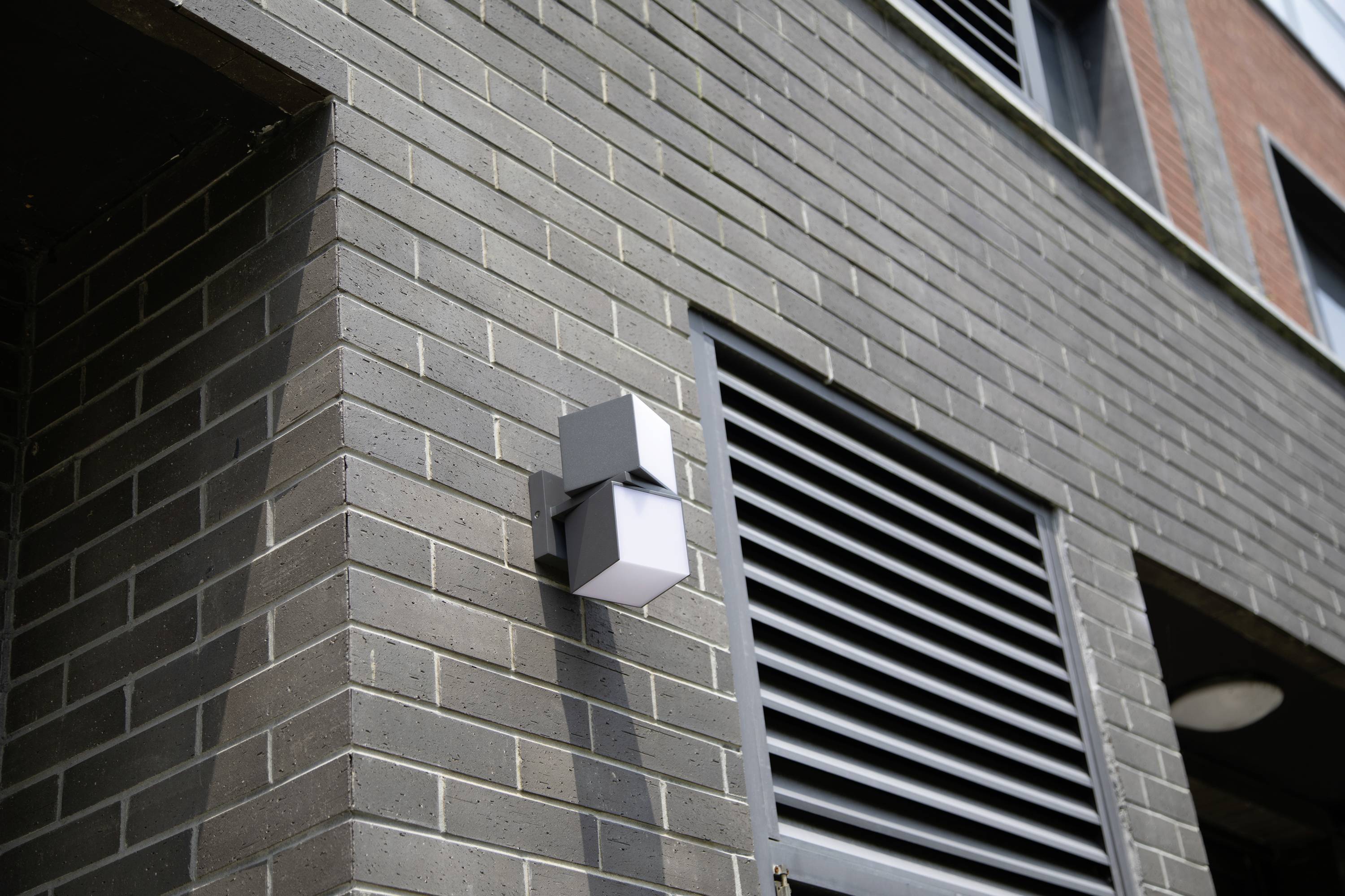 Lutec CUBA 5193801118 LED-Außenwandleuchte Anthrazit