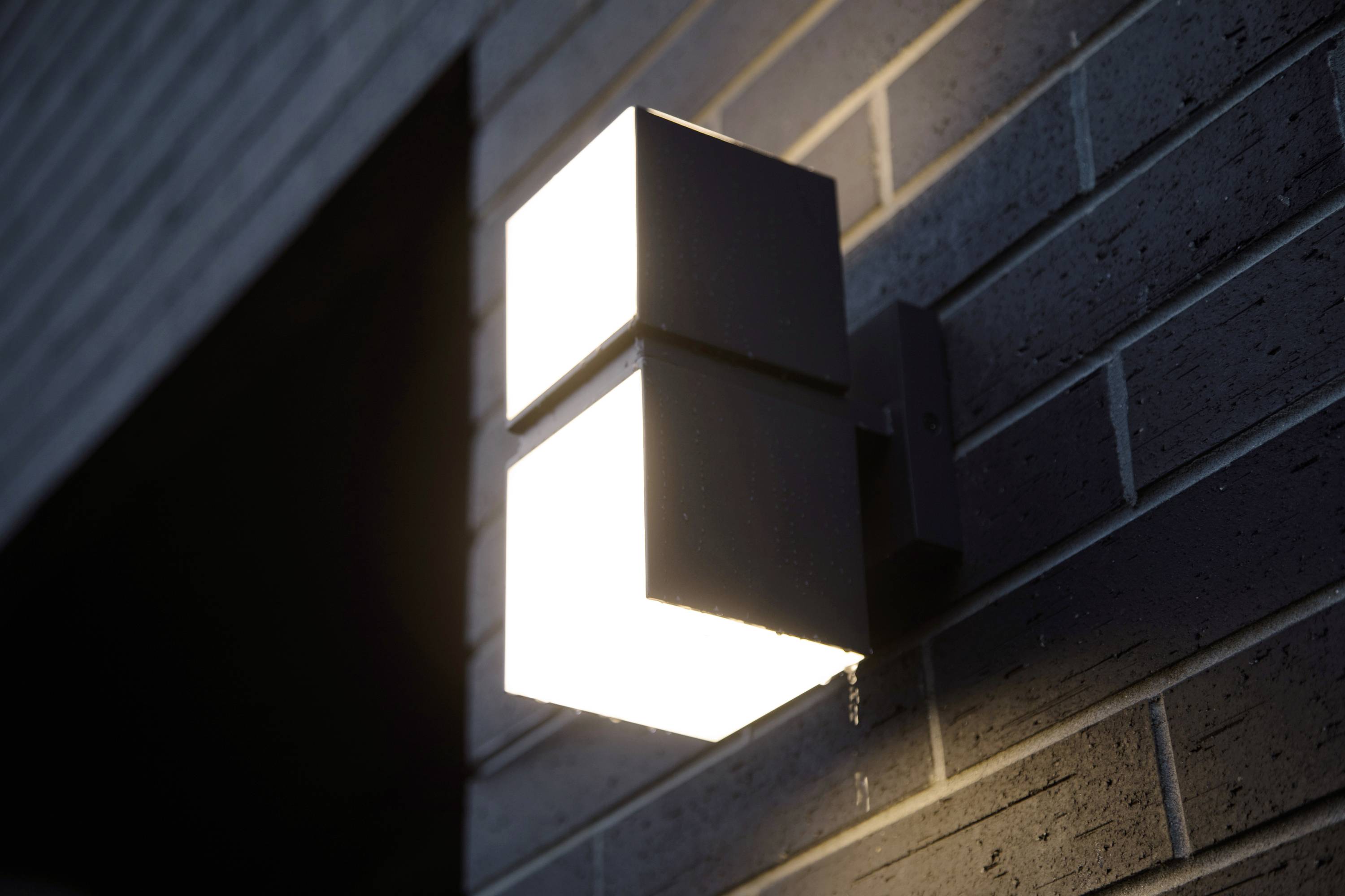 Lutec CUBA 5193801118 LED-Außenwandleuchte Anthrazit