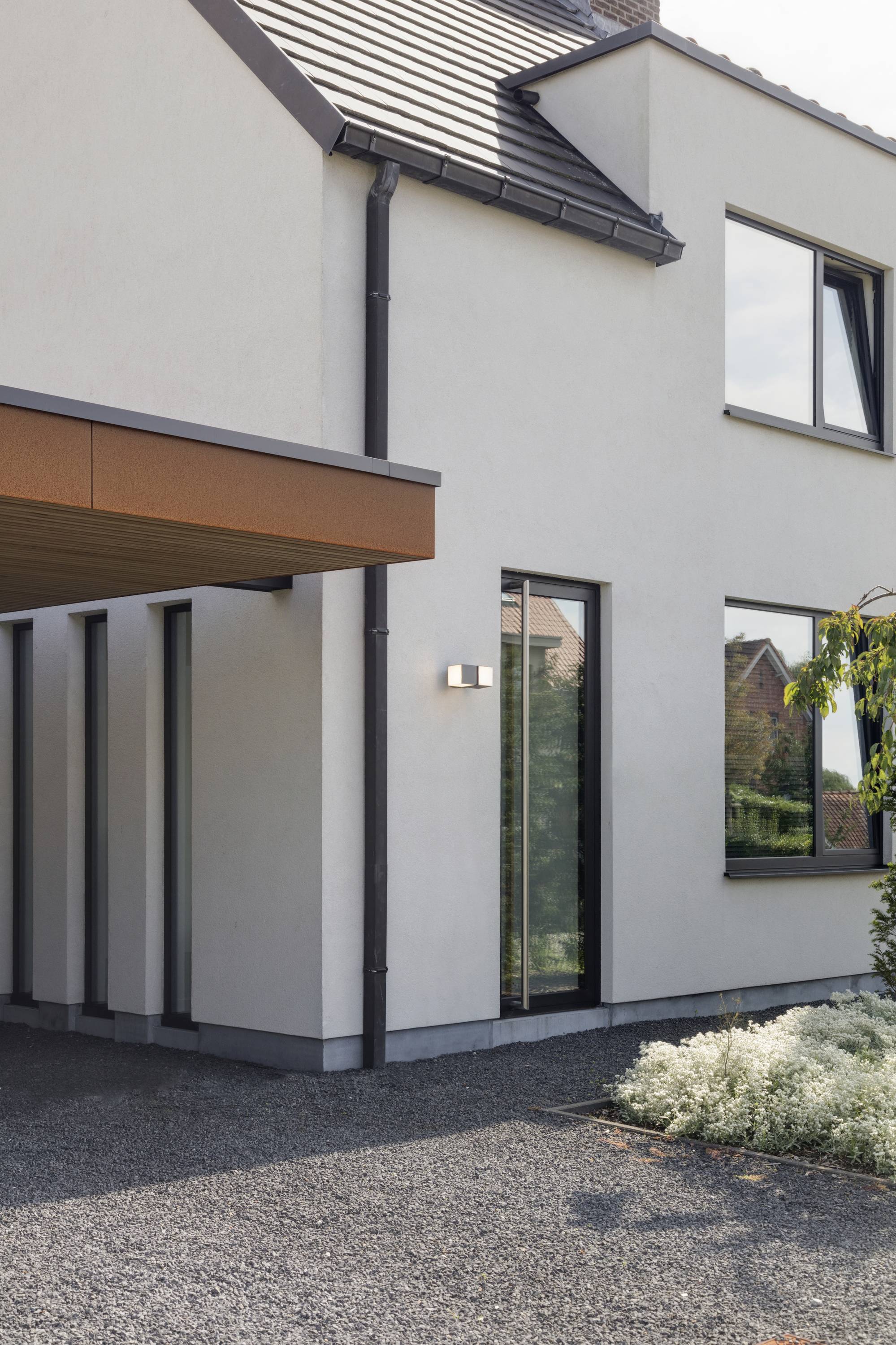 Lutec CUBA 5193801118 LED-Außenwandleuchte Anthrazit