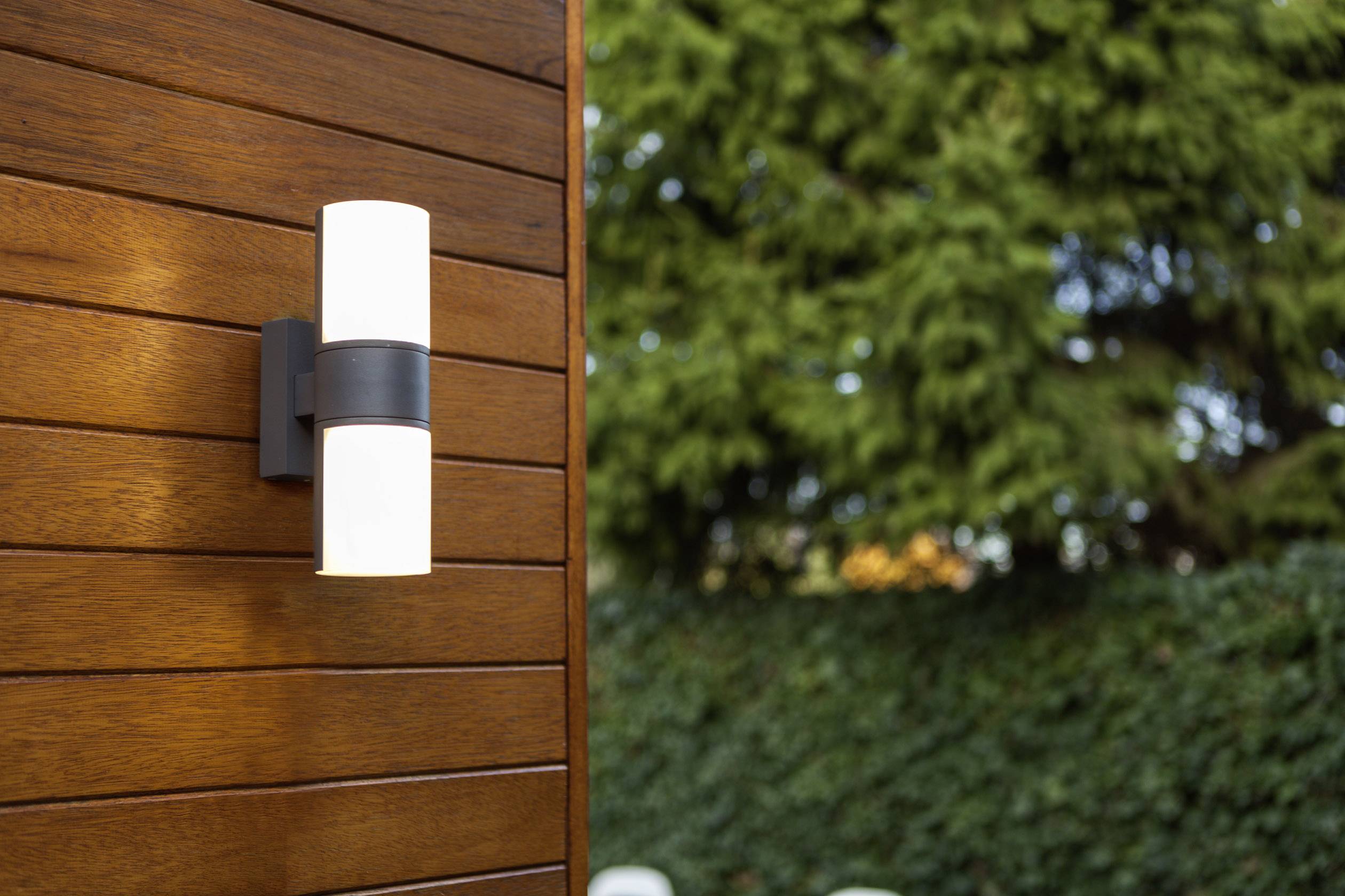 Lutec CYRA 5198101118 LED-Außenwandleuchte Anthrazit