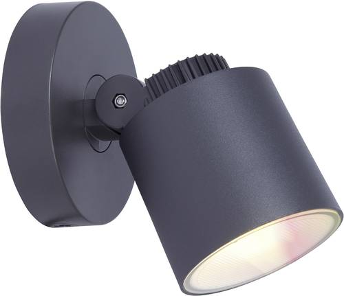 Lutec EXPLORER 6609204118 LED-Außenwandleuchte Warmweiß Anthrazit