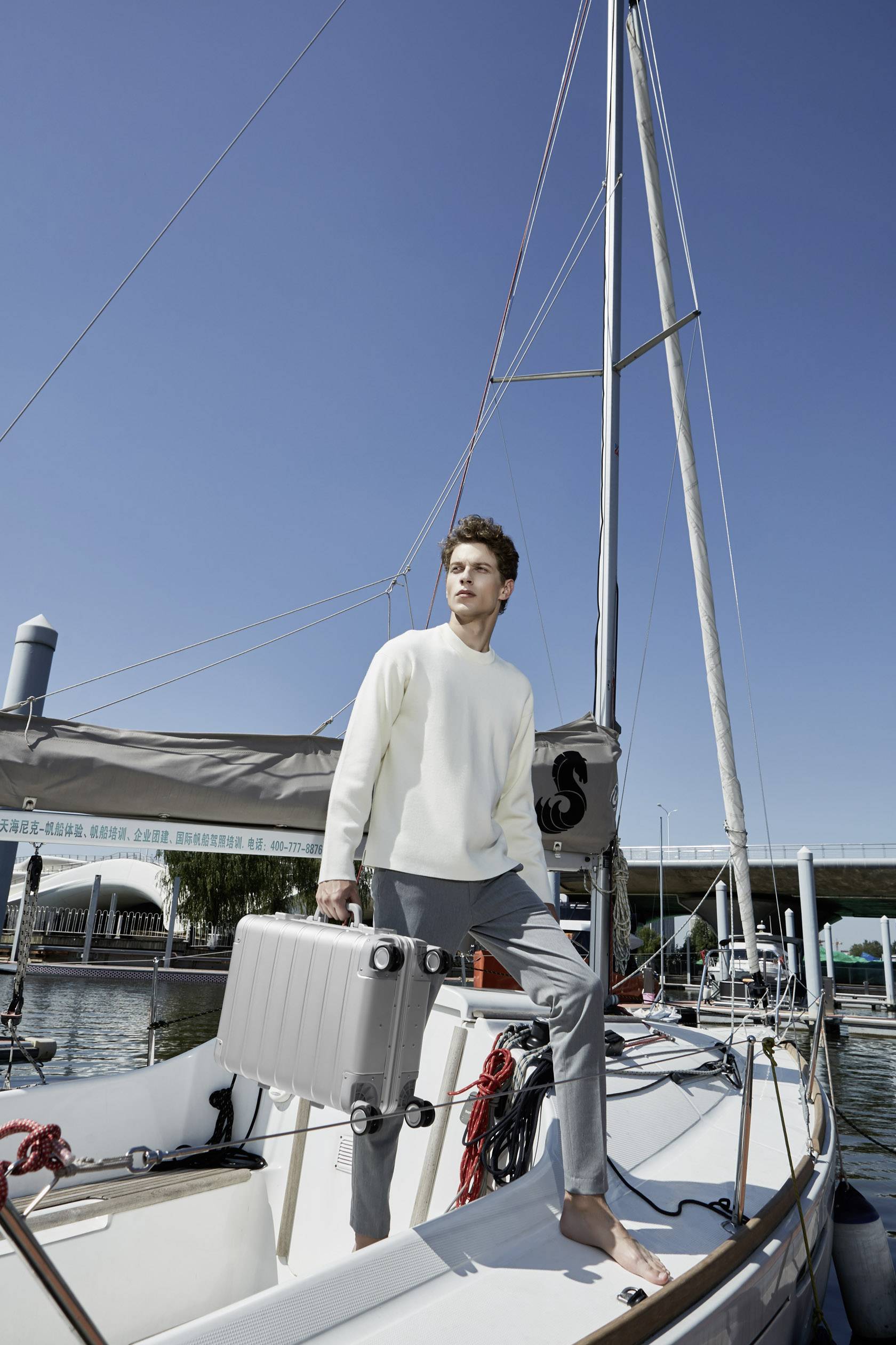 Xiaomi Notebook Koffer Mi Metal Carry-On Luggage 20 Silber