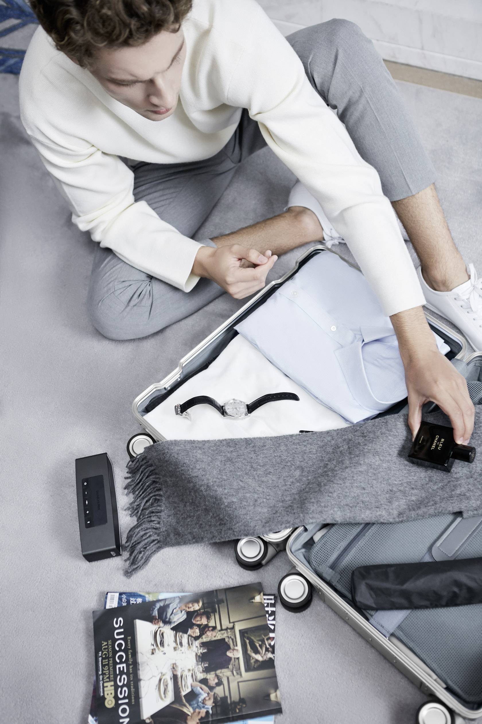 Xiaomi Notebook Koffer Mi Metal Carry-On Luggage 20 Silber