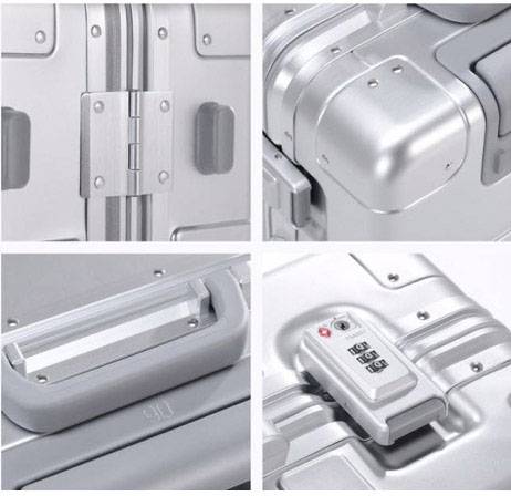 Xiaomi Notebook Koffer Mi Metal Carry-On Luggage 20 Silber