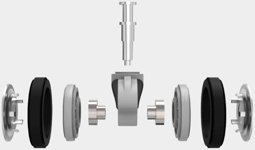 Xiaomi Notebook Koffer Mi Metal Carry-On Luggage 20 Silber