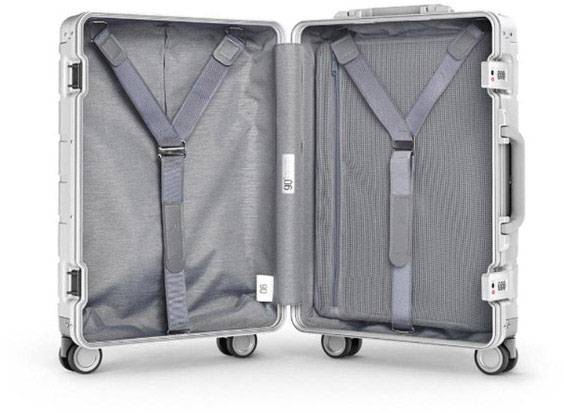 Xiaomi Notebook Koffer Mi Metal Carry-On Luggage 20 Silber