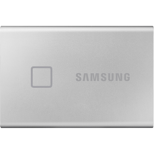 Samsung Portable T7 Touch 500 GB Externe SSD USB 3.2 Gen 2 Silber MU-PC500S/WW