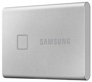 Samsung Portable T7 Touch 2 TB Externe SSD USB 3.2 Gen 2 Silber MU-PC2T0S/WW