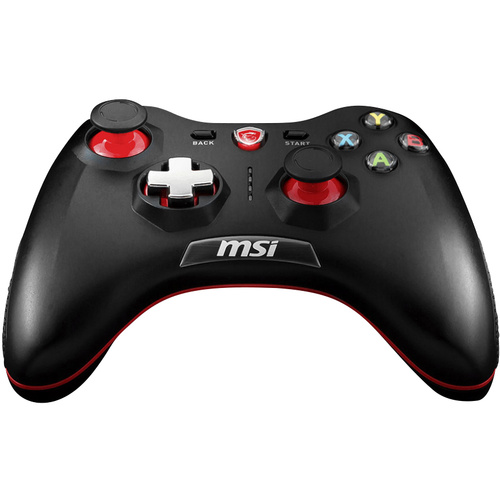 MSI Force GC30 Controller Android, PC, PlayStation 3 Schwarz, Rot