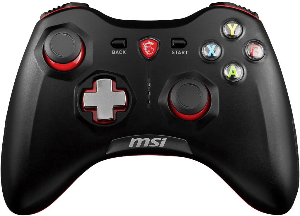 MSI Force GC30 Controller Android, PC, PlayStation 3 Schwarz, Rot