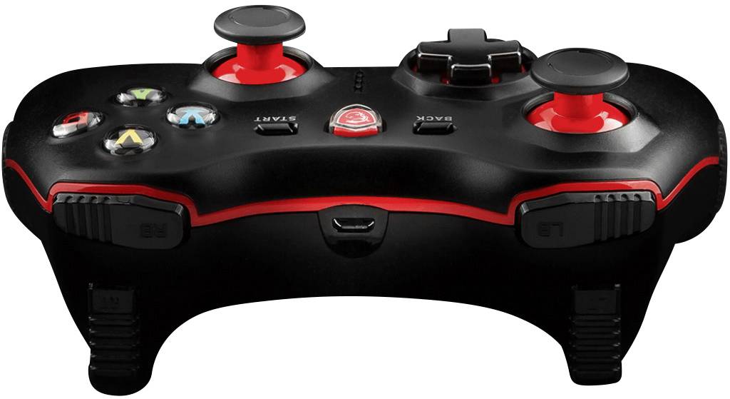 MSI Force GC30 Controller Android, PC, PlayStation 3 Schwarz, Rot