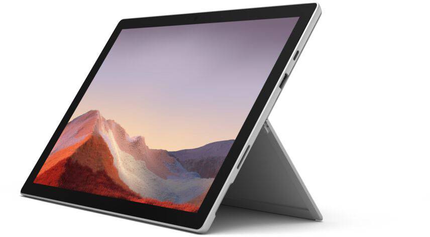 Microsoft Surface Pro 7 WiFi 256 GB SSD  16 GB RAM Platin 31.2 cm (12.3 Zoll) Intel® Core™ i5 4 x 1.1 GHz / max. 3.7 GHz Win 10 Home Intel Iris Plu