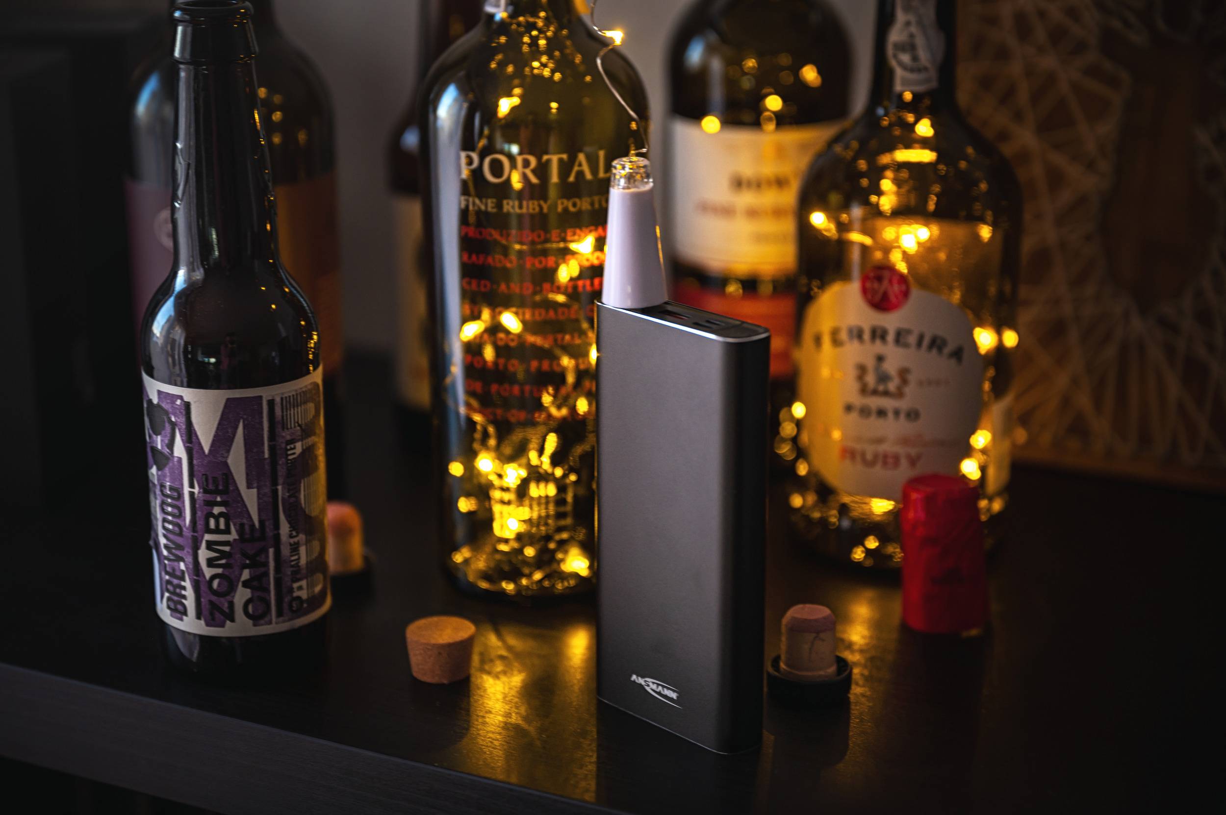 Ansmann 15Ah PD Powerbank 15000 mAh Power Delivery, Quick Charge 3.0 LiPo  Schwarz Statusanzeige