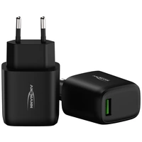 Ansmann Home Charger 130Q USB Ladegerät 18W 1x USB-A Schwarz Innenbereich Ansmann Home Charger 130Q USB Ladegerät 18W 1x USB-A Schwarz Innenbereich