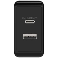Ansmann Home Charger 254PD USB Ladegerät 65W 1x USB-A, 1x USB-C® USB PD Schwarz Innenbereich GaN Ansmann Home Charger 254PD USB Ladegerät 65W 1x USB-A, 1x USB-C® USB PD Schwarz Innenbereich GaN