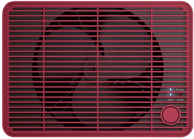 Stadler Form Oskar Little red Luftbefeuchter 30m² Chilirot 1St.