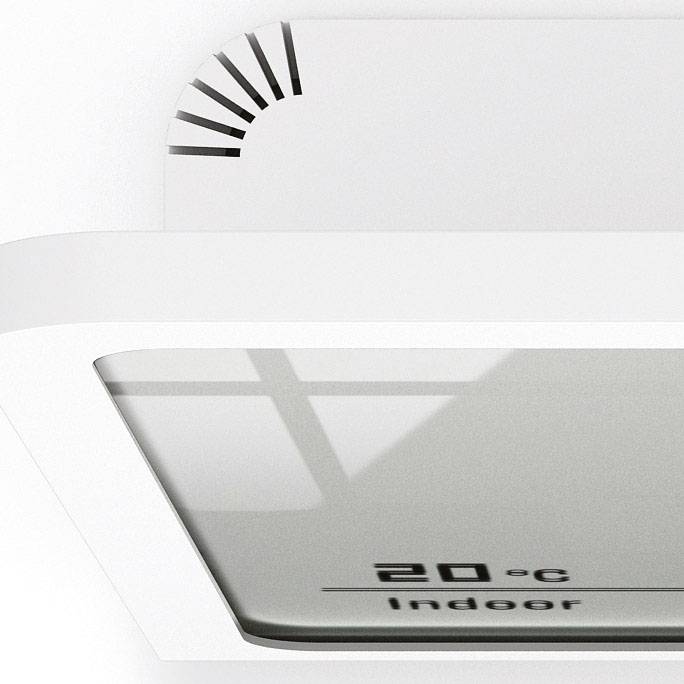 Stadler Form SELINA titanium Hygrometer Titanium