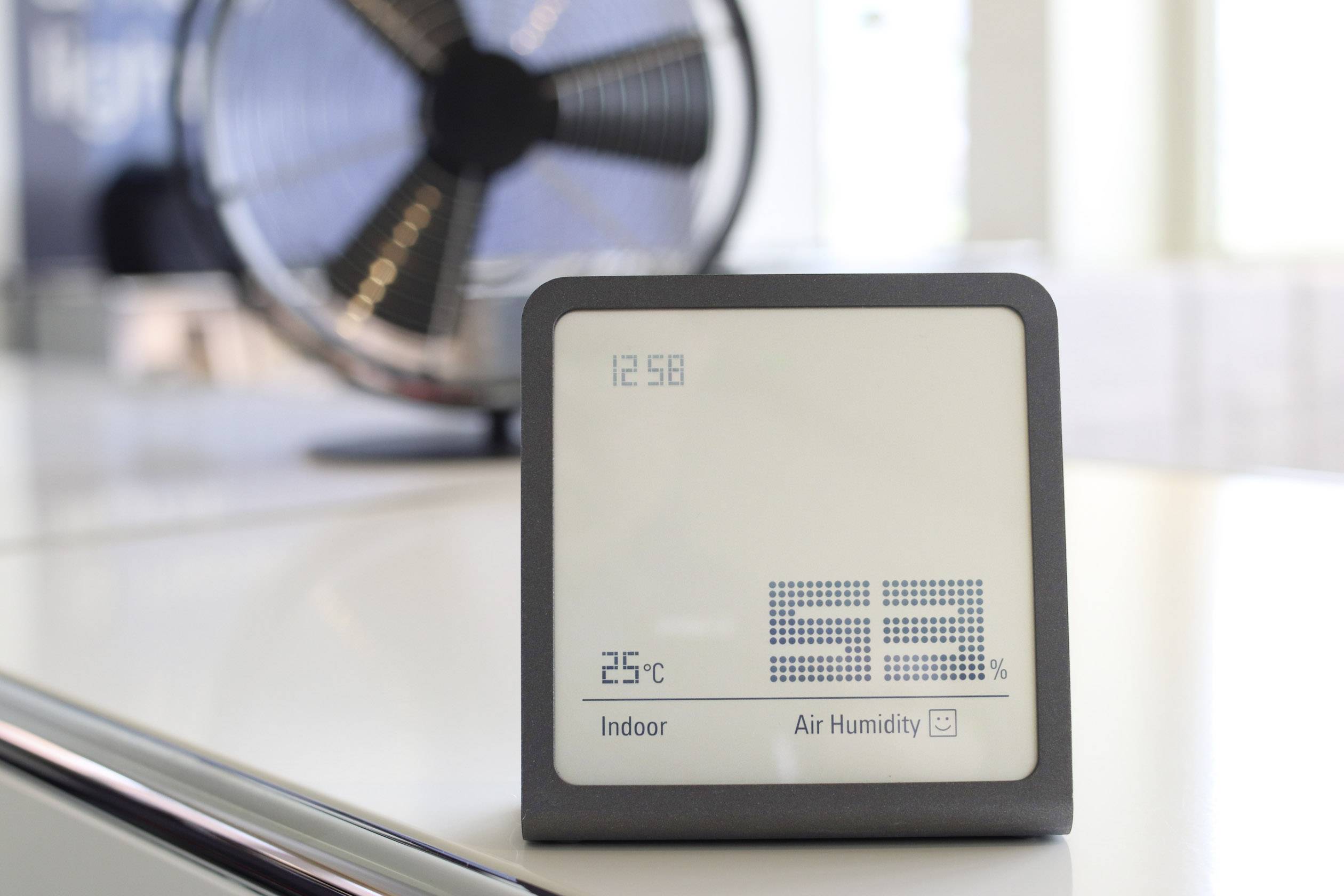 Stadler Form SELINA titanium Hygrometer Titanium