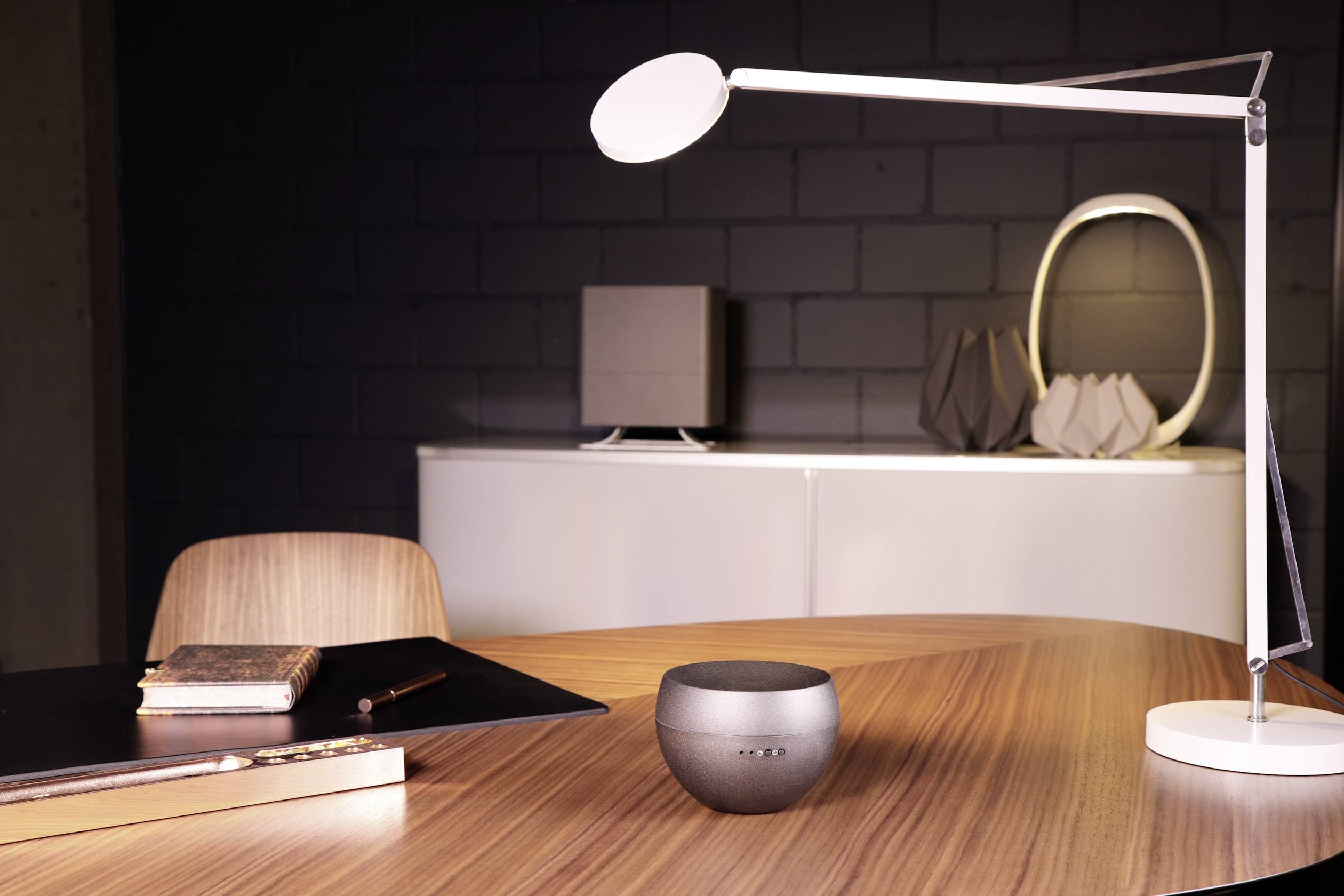 Stadler Form JASMINE Aroma-Lufterfrischer mit Ultraschall 7.2 W Titanium