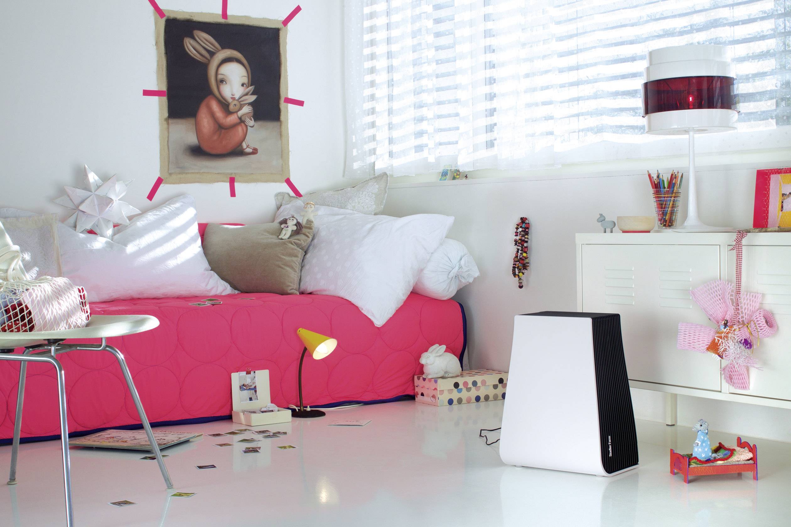 Stadler Form George George Luftwäscher 60m² Weiß, Schwarz