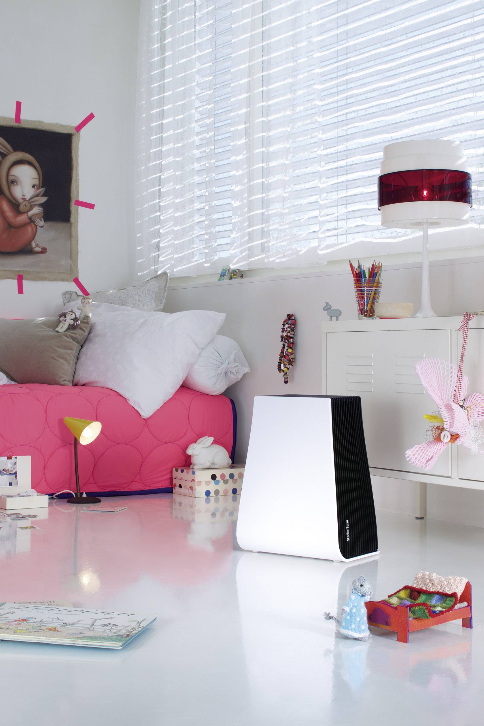 Stadler Form George George Luftwäscher 60m² Weiß, Schwarz