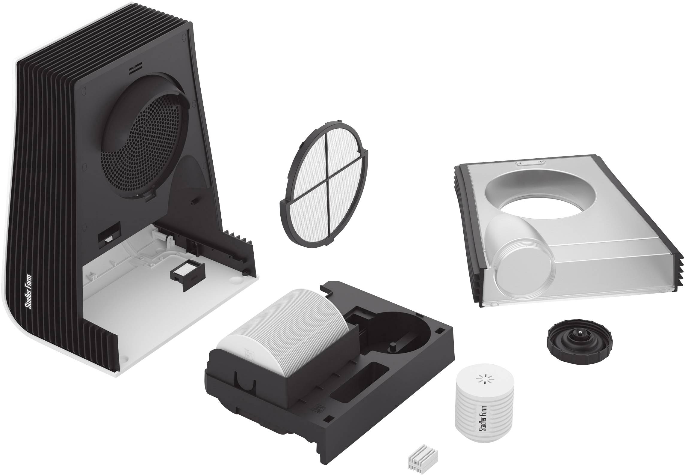 Stadler Form George George Luftwäscher 60m² Weiß, Schwarz