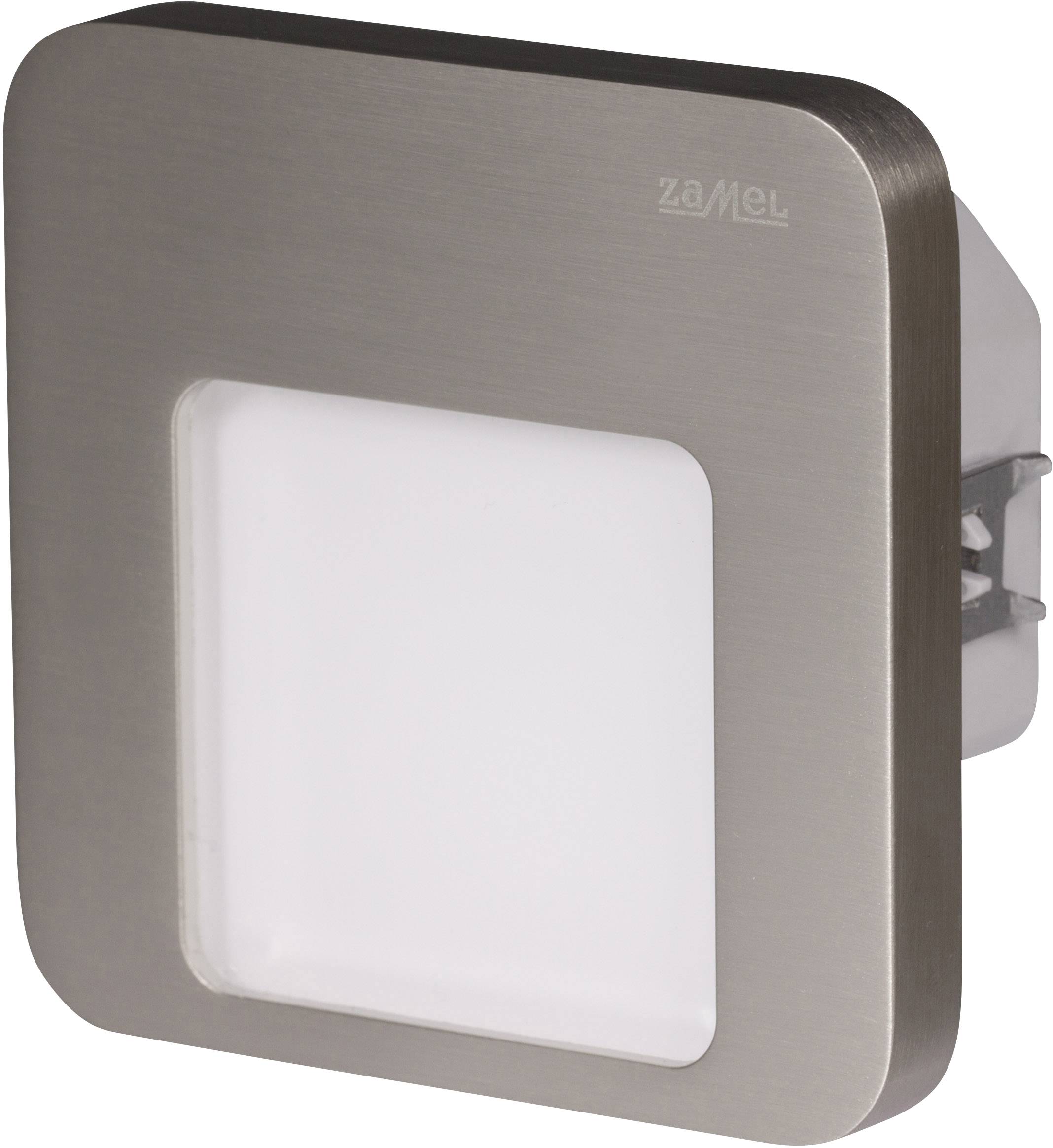 Zamel 01-221-22 Moza LED-Wandeinbauleuchte LED LED fest eingebaut 0.42W Stahl
