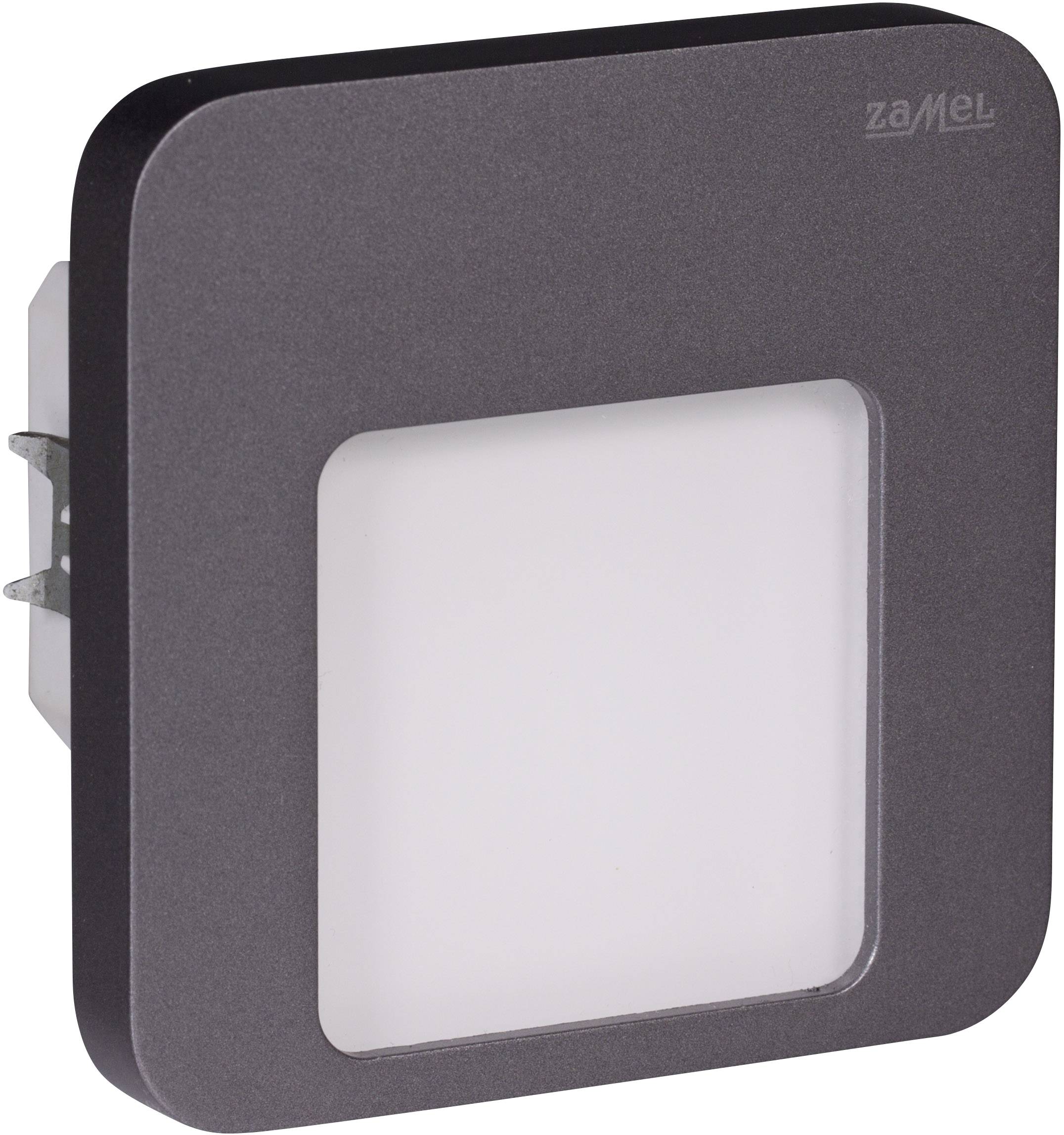 Zamel 01-221-32 Moza LED-Wandeinbauleuchte LED LED fest eingebaut 0.42W Graphit