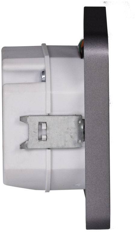 Zamel 01-221-32 Moza LED-Wandeinbauleuchte LED LED fest eingebaut 0.42 W Graphit