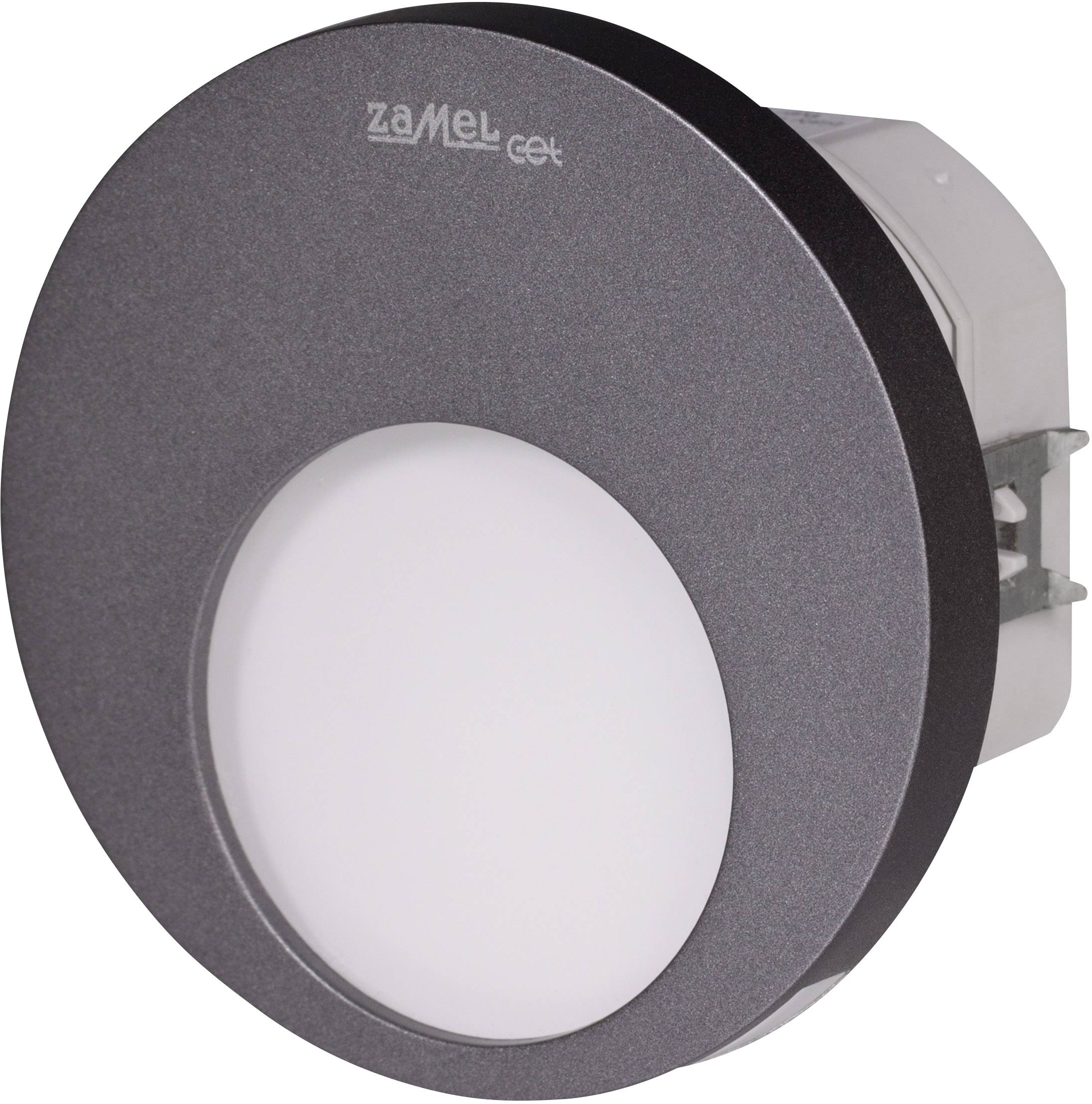 Zamel 02-221-32 Muna LED-Wandeinbauleuchte LED LED fest eingebaut 0.42W Graphit