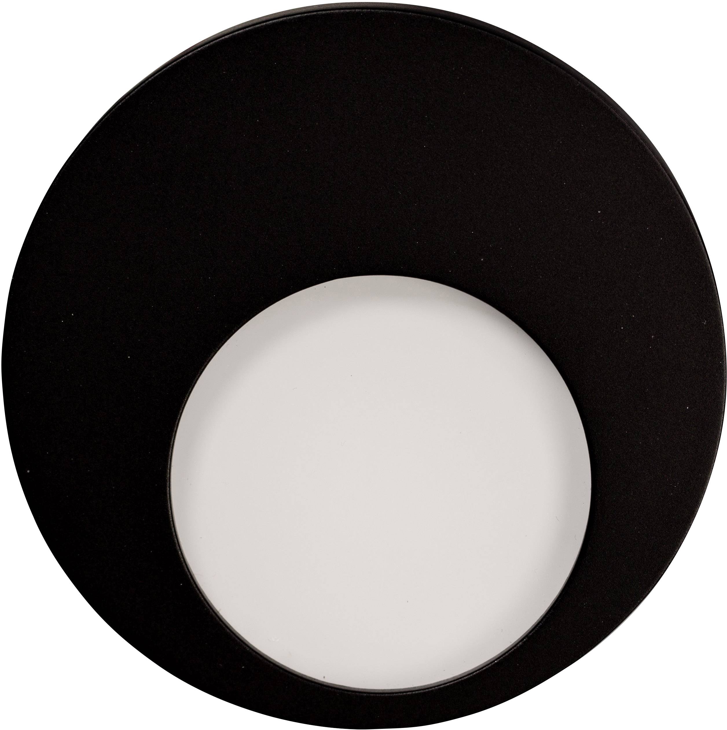 Zamel 02-221-62 Muna LED-Wandeinbauleuchte LED LED fest eingebaut 0.42W Schwarz