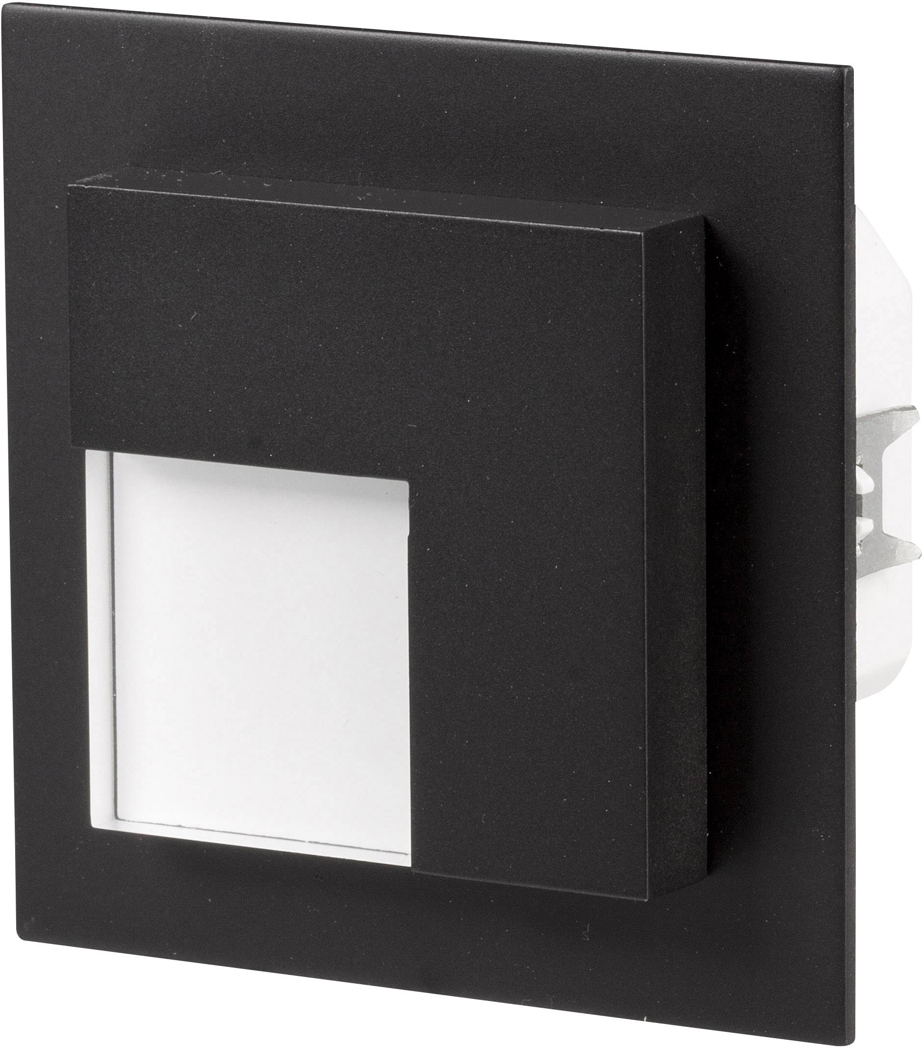 Zamel 07-221-62 Timo LED-Wandeinbauleuchte LED LED fest eingebaut 0.42W Schwarz