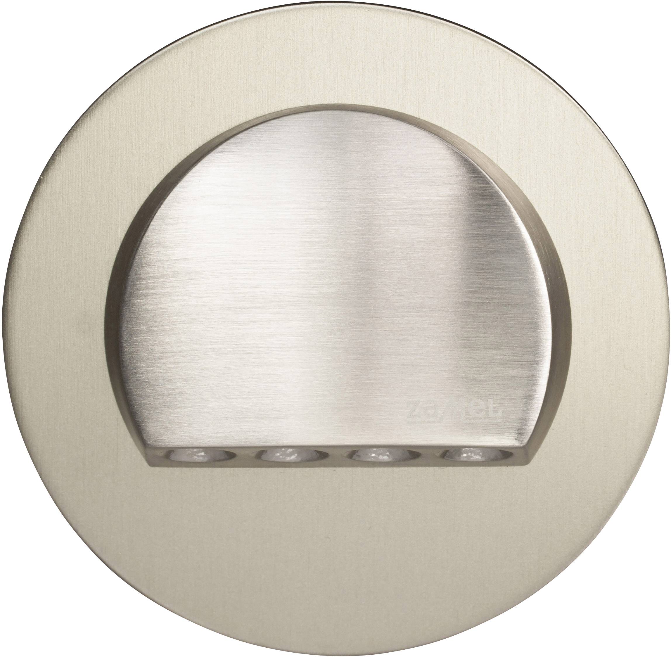 Zamel Rubi 09-221-22 LED-Wandeinbauleuchte 0.42 W Warmweiß Stahl