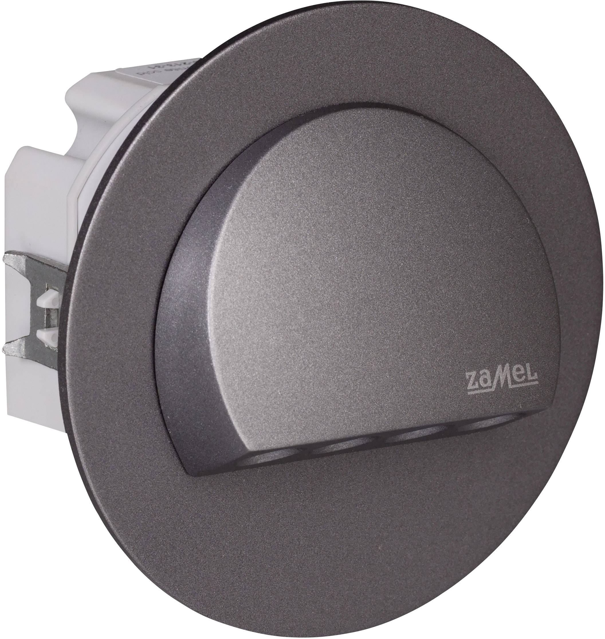 Zamel 09-221-32 Rubi LED-Wandeinbauleuchte LED LED fest eingebaut 0.42W Graphit