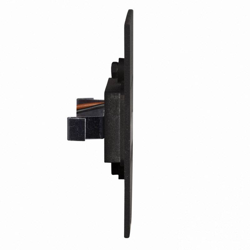 Zamel 14-211-62 Sona LED-Wandeinbauleuchte LED 0.42W Schwarz