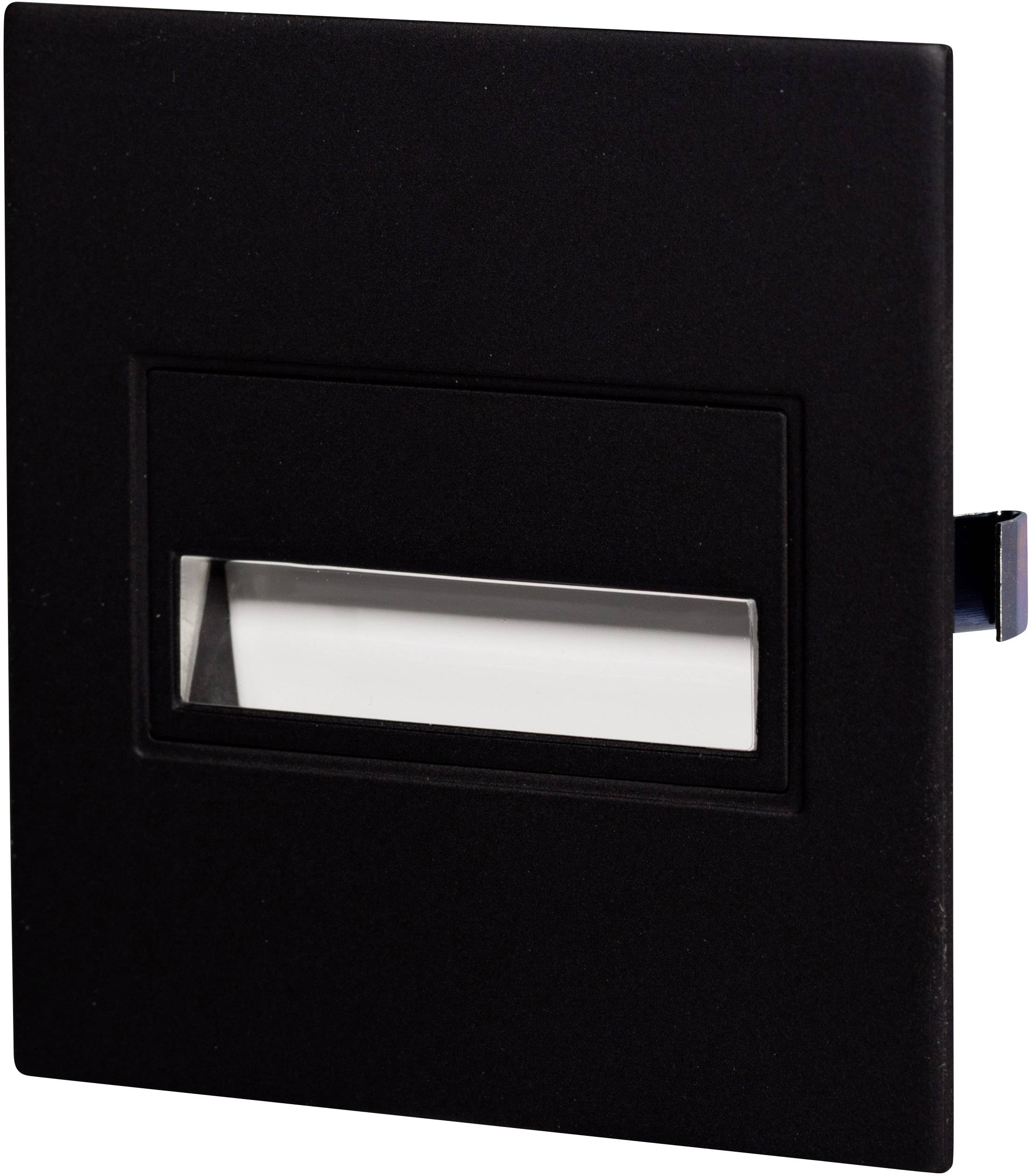 Zamel 14-211-62 Sona LED-Wandeinbauleuchte LED 0.42W Schwarz