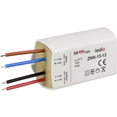 Zamel ZNN-15-12 LED-Treiber Konstantspannung 15 W 1.25 A 12 V/DC Überspannung