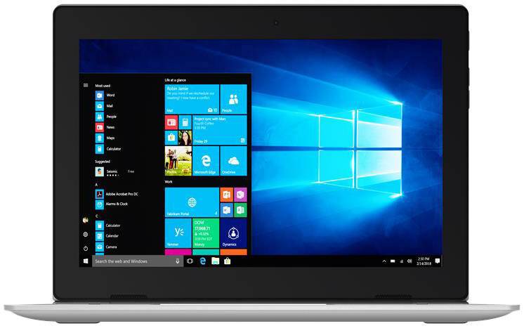 Lenovo IdeaPad D330 25.7 cm (10.1 Zoll) Windows®-Tablet / 2-in-1 Intel® Pentium® Silver N5000 4 GB LPDDR4-RAM 128 GB eMMC LTE/4G Intel UHD Graphics