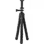 Hama Flex Dreibeinstativ 1/4 Zoll Arbeitshöhe=9 - 26cm Schwarz Für Smartphones und GoPro Hama Flex Dreibeinstativ 1/4 Zoll Arbeitshöhe=9 - 26cm Schwarz Für Smartphones und GoPro