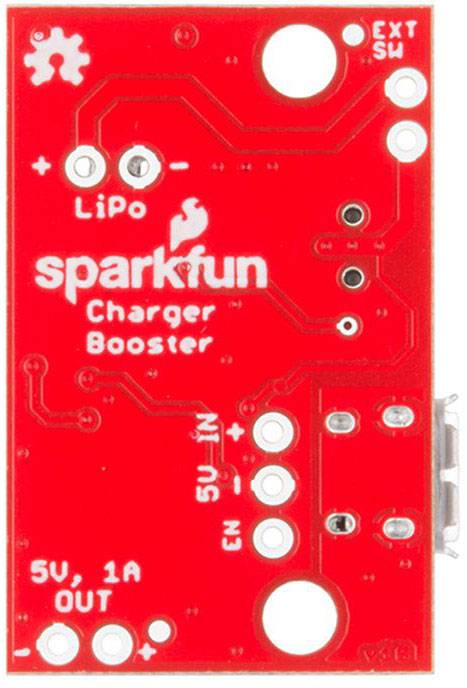 Sparkfun PRT-14411 Lademodul 1 St. Passend für (Entwicklungskits): Arduino