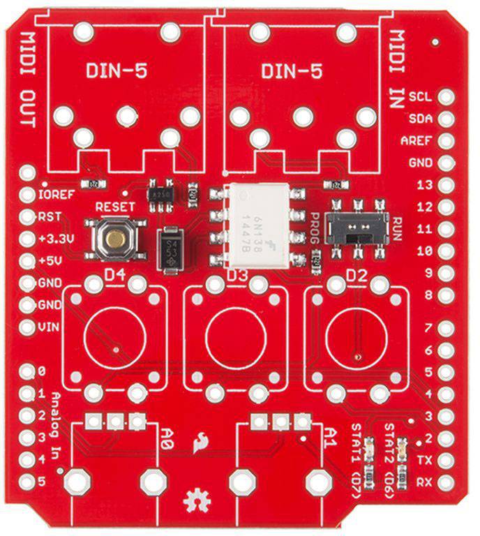 Sparkfun DEV-12898 Shield 1 St. Passend für (Entwicklungskits): Arduino
