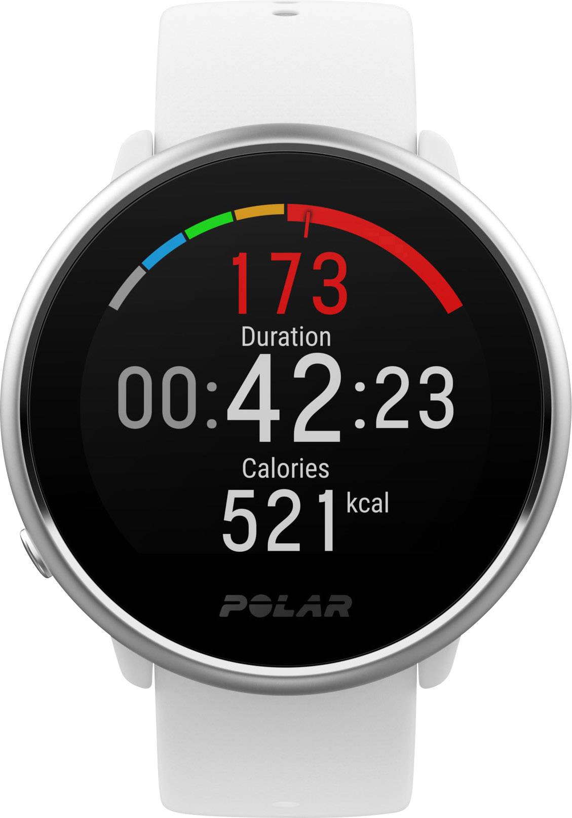 Polar Ignite Pulsuhr mit integriertem Sensor M/L Weiß