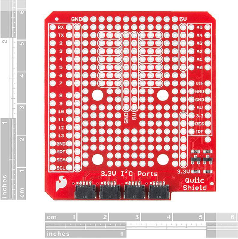 Sparkfun DEV-14352 Shield 1 St. Passend für (Entwicklungskits): Arduino