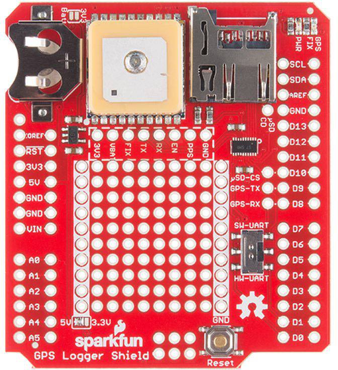 Sparkfun GPS-13750 GPS-Modul 1 St. Passend für (Entwicklungskits): Arduino