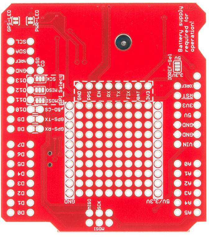 Sparkfun GPS-13750 GPS-Modul 1 St. Passend für (Entwicklungskits): Arduino