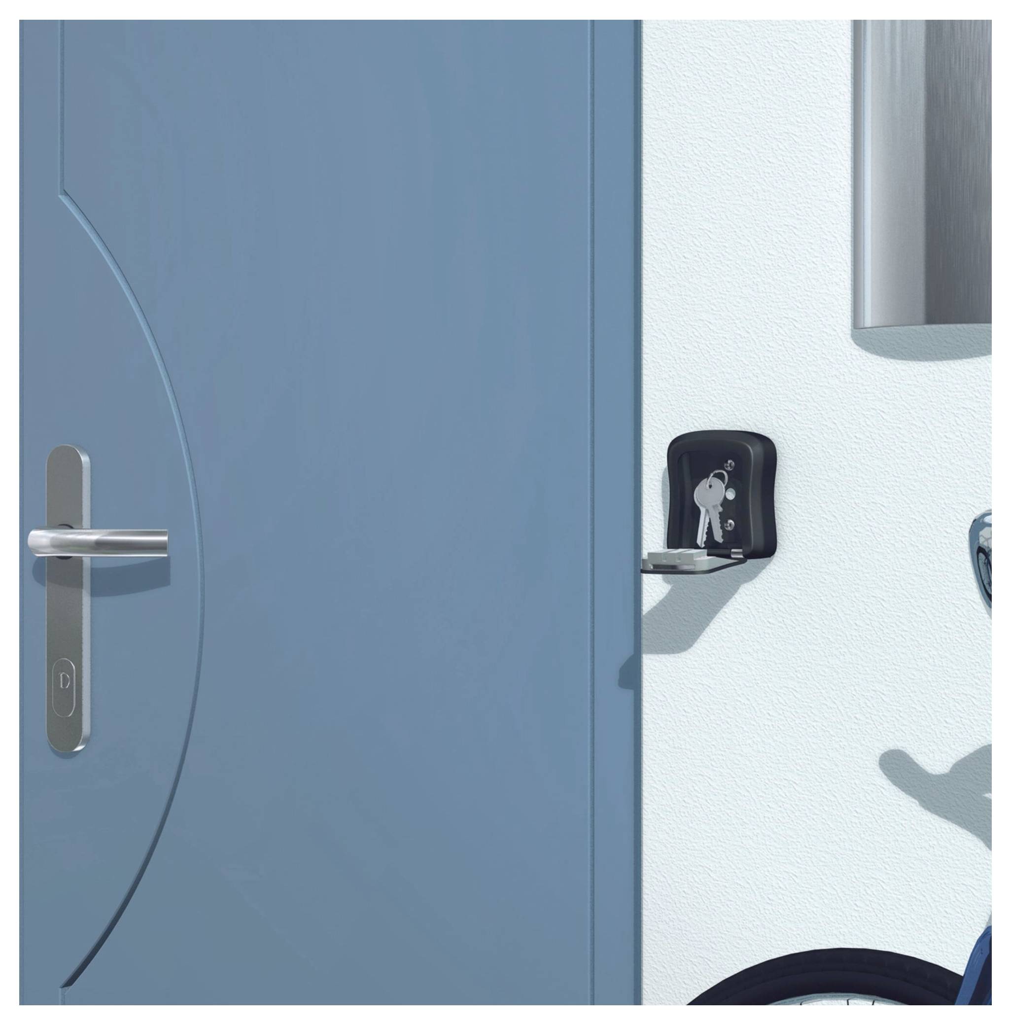 Basi 2101-0000-1100 SSZ 200 Schlüsseltresor Zahlenschloss Schwarz