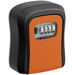 Basi 2101-0000-ORAN SSZ 200 Schlüsseltresor Zahlenschloss Schwarz, Orange